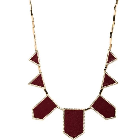 House of Harlow 1960 Jewelry - House of Harlow 1960 Pave Five Station Necklace